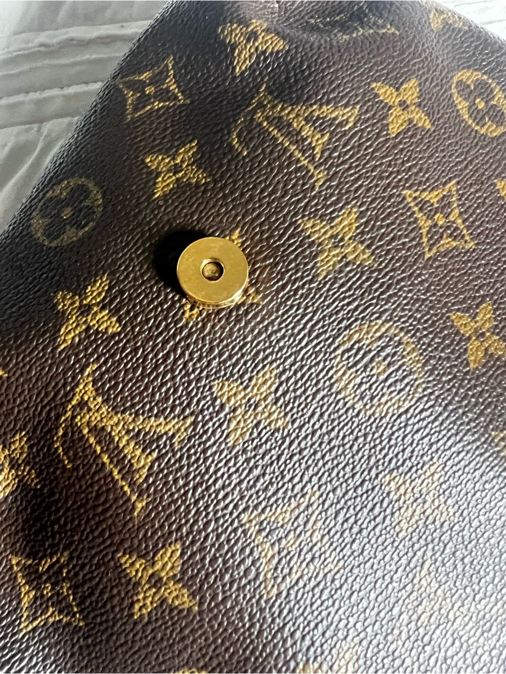 Louis Vuitton Monogram Crossbody in Brown with Tan Strap - Picture 8 of 9